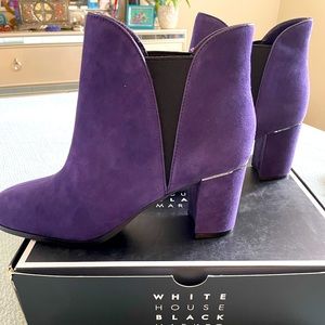 Reagan Cosmic Violet Size 9, NWT Booties